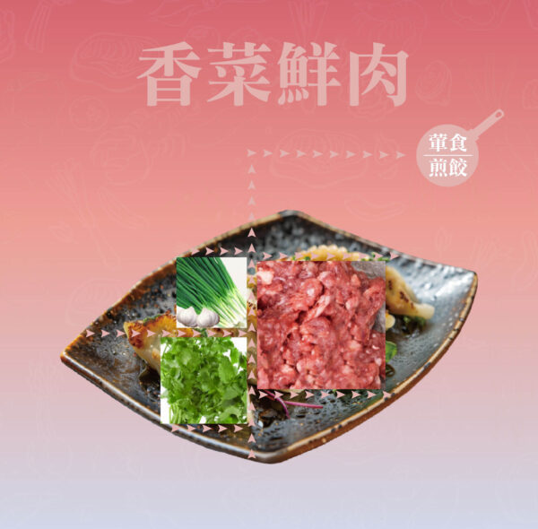 香菜鮮肉日式煎餃成分